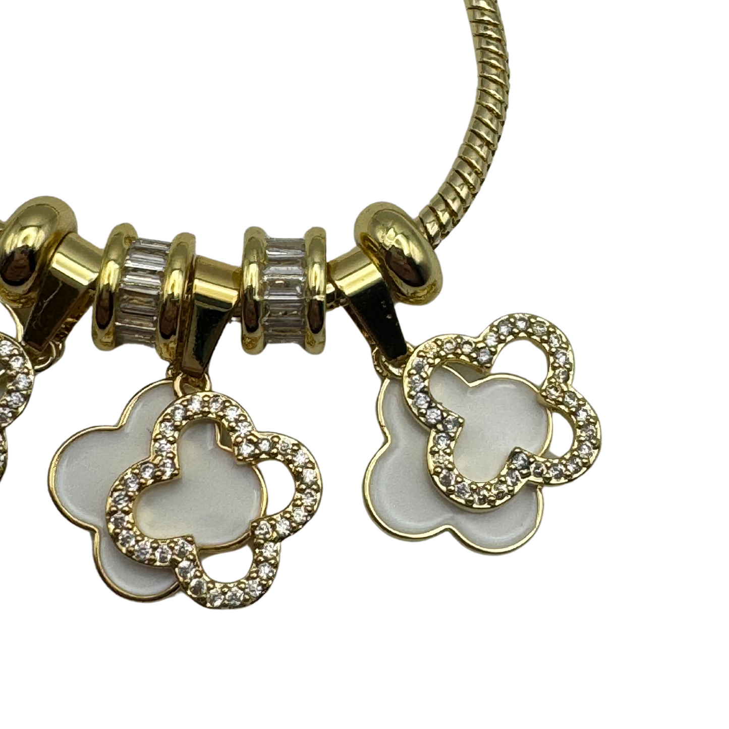 Clover Charm Bracelet