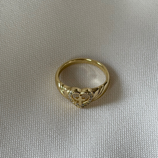 Always Loved Cross Ring