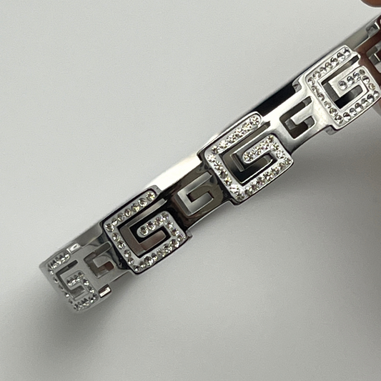Silver GG Bangle