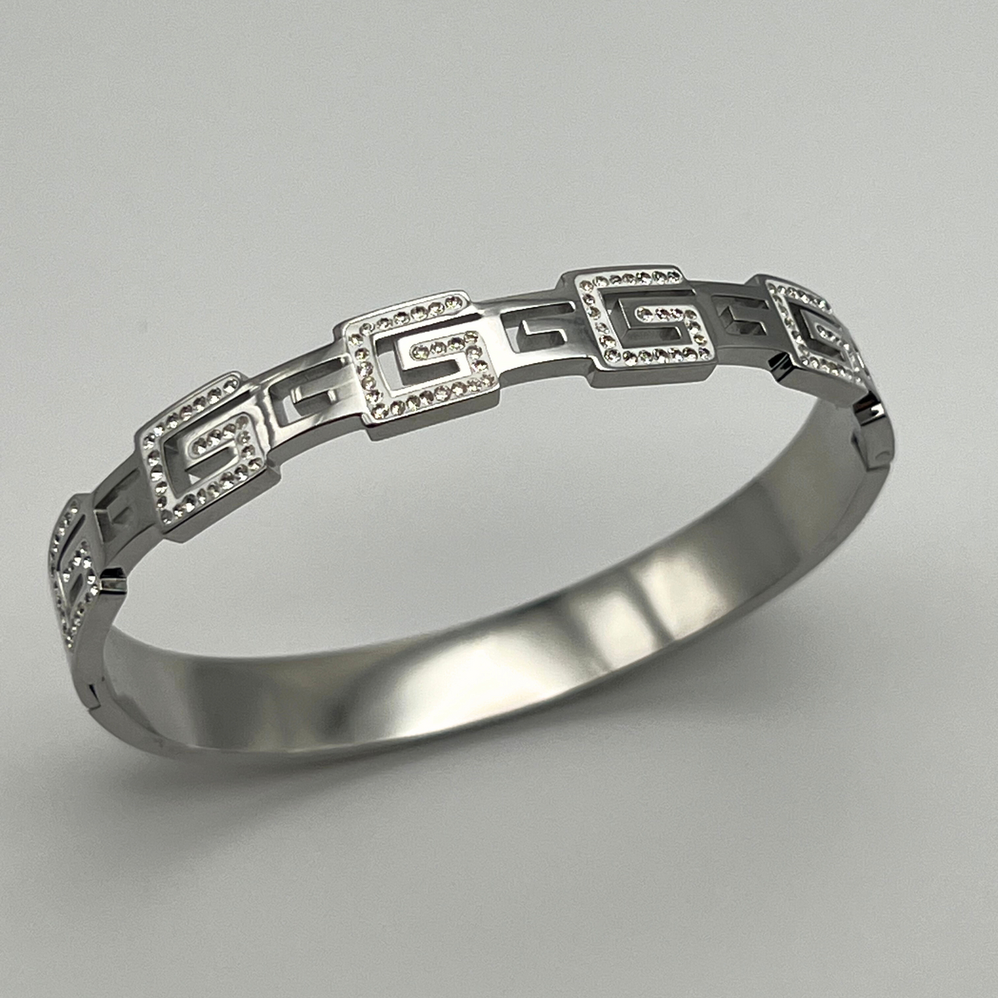 Silver GG Bangle