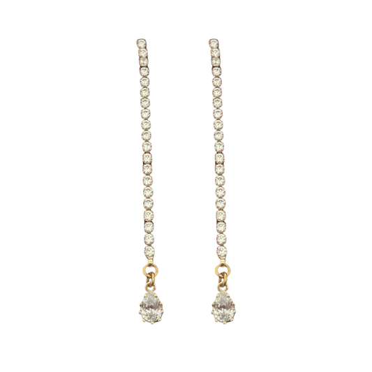 Tennis Drop Earrings