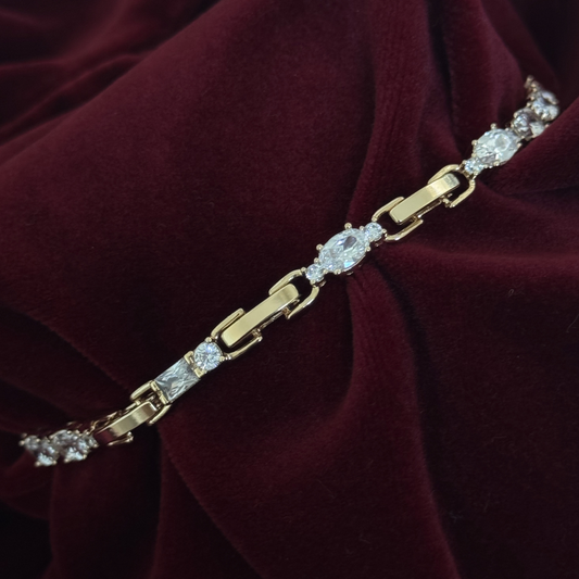 Oval Tennis Bracelet
