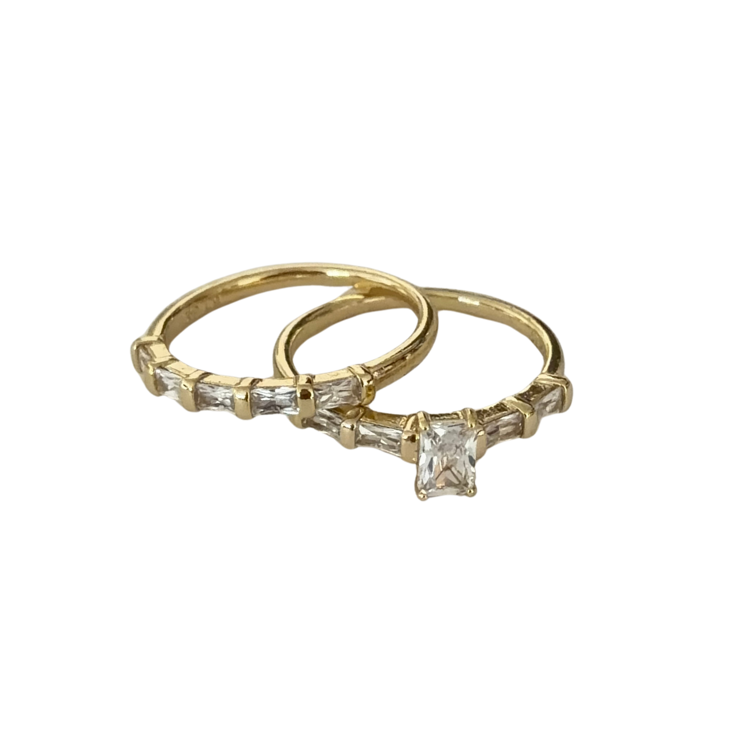 Baguette Ring Set