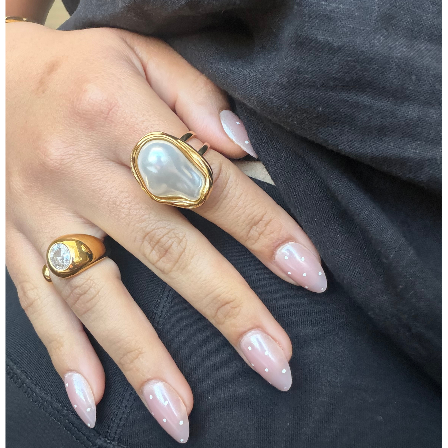CZ Open Ring