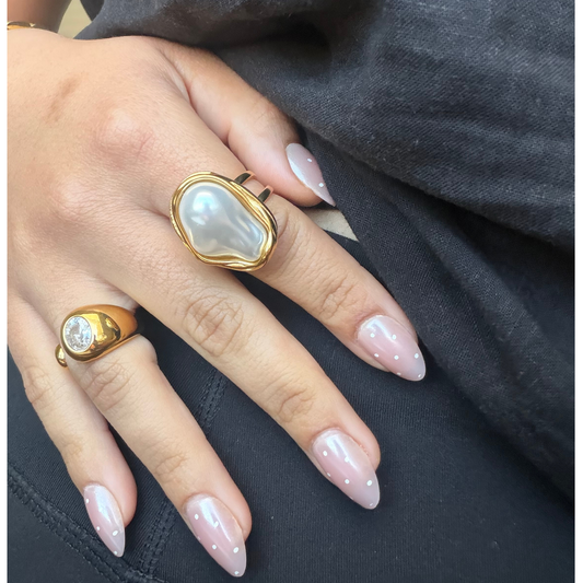 CZ Open Ring