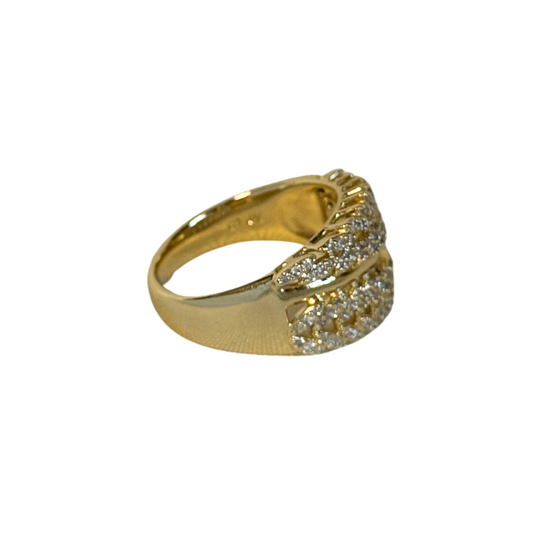 Double Leaf Ring