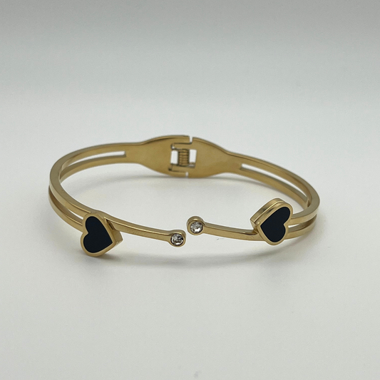 Gold Amor Mio Bangle