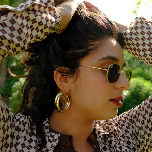 Grande Chunky Hoops