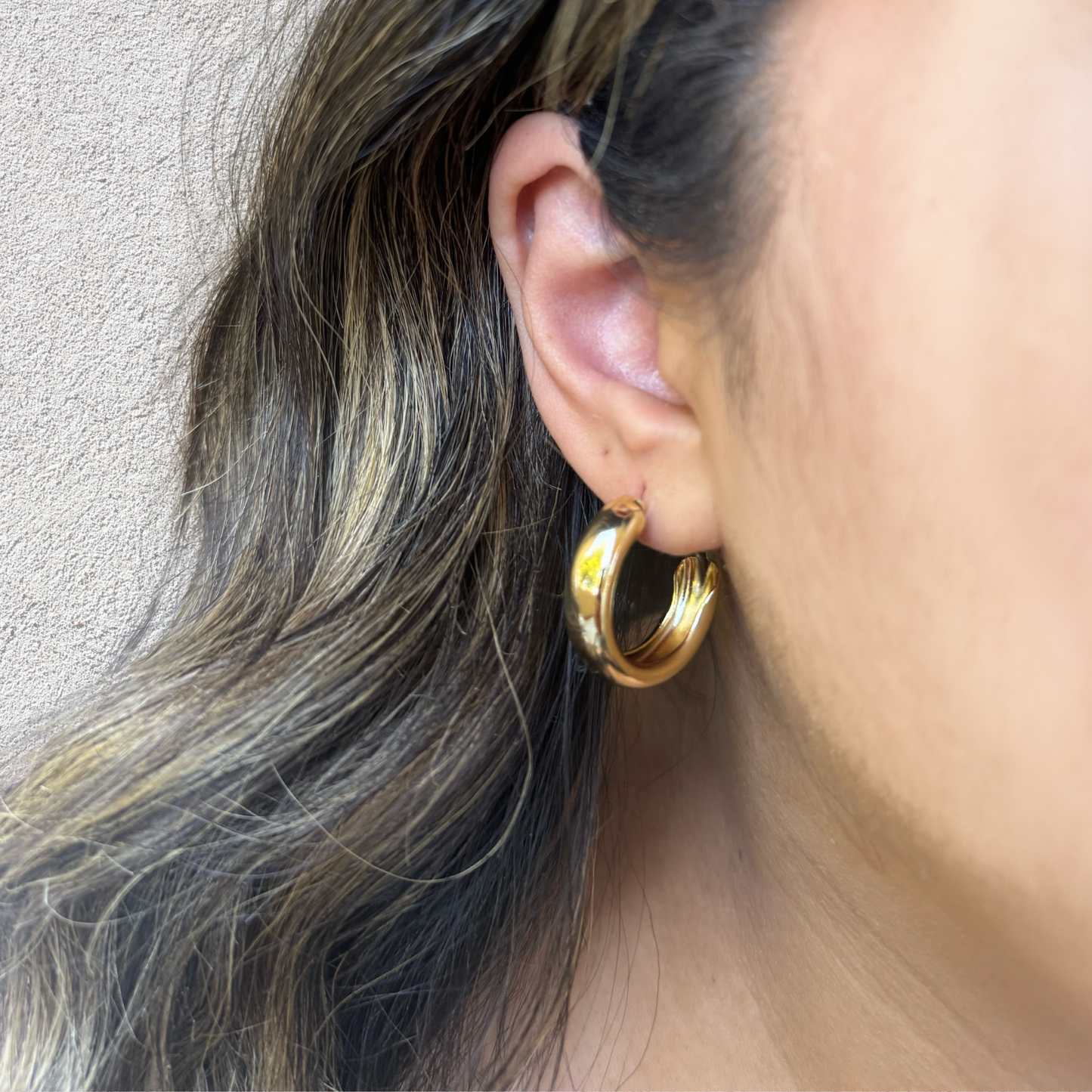 Mini Chunky Hoops