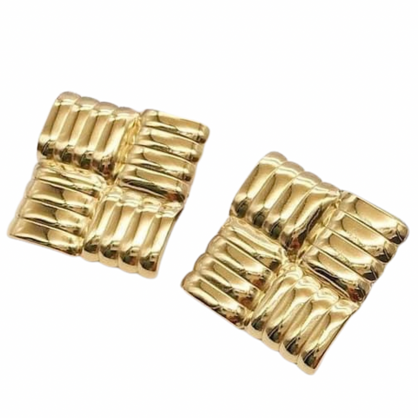 Timeless Square Textured Earrings