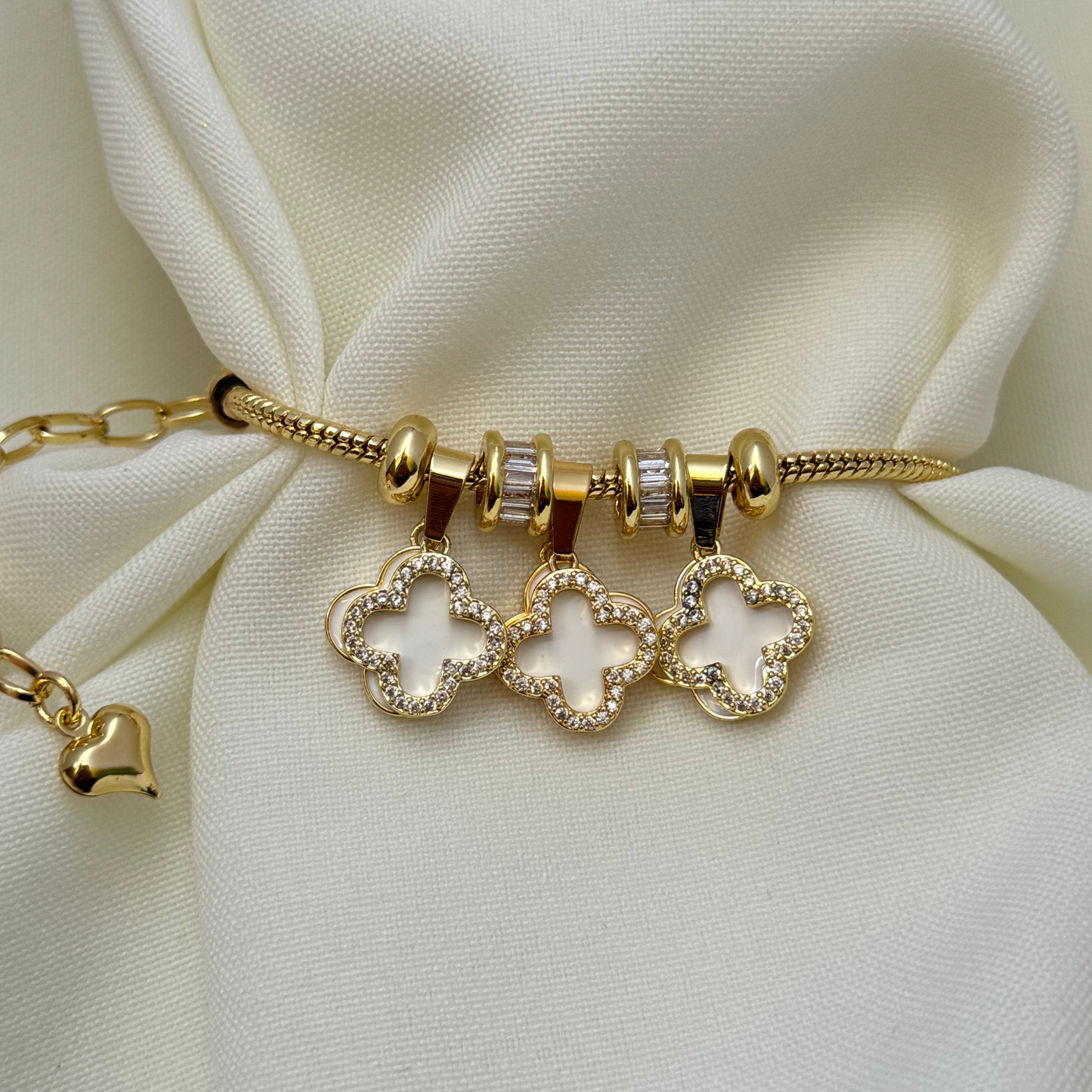 Clover Charm Bracelet