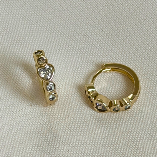 Baby Heart Hoops