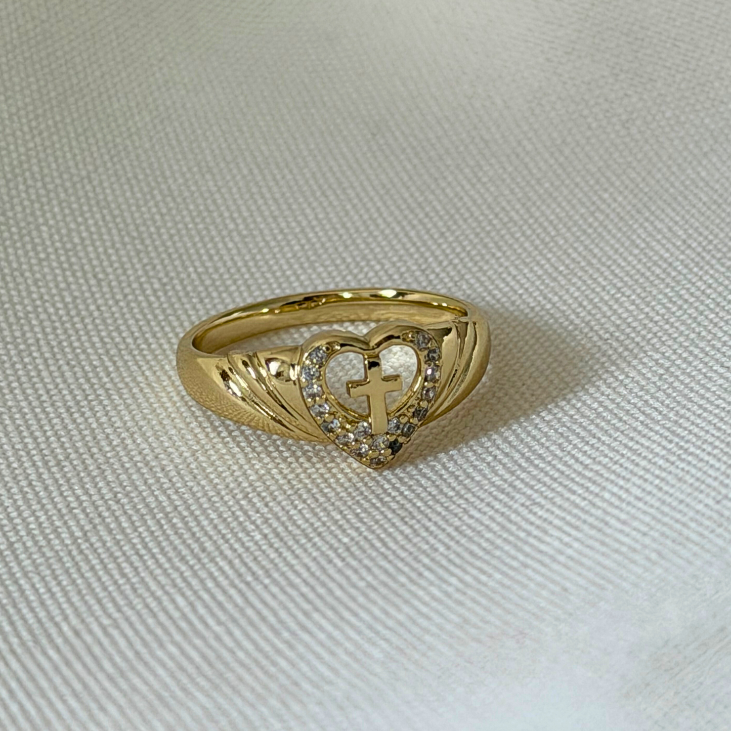 Always Loved Cross Ring