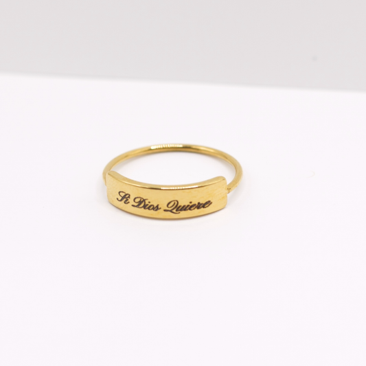 Si Dios Quiere Ring