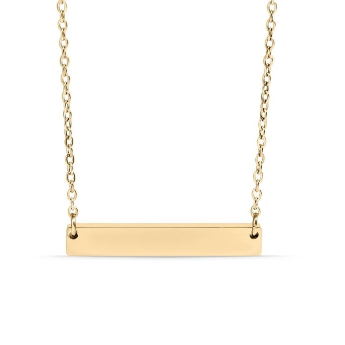 The Personalized Bar Necklace