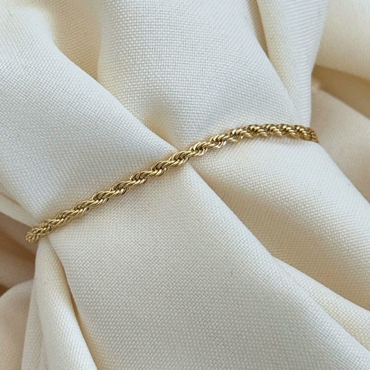Thin Rope Chain Bracelet