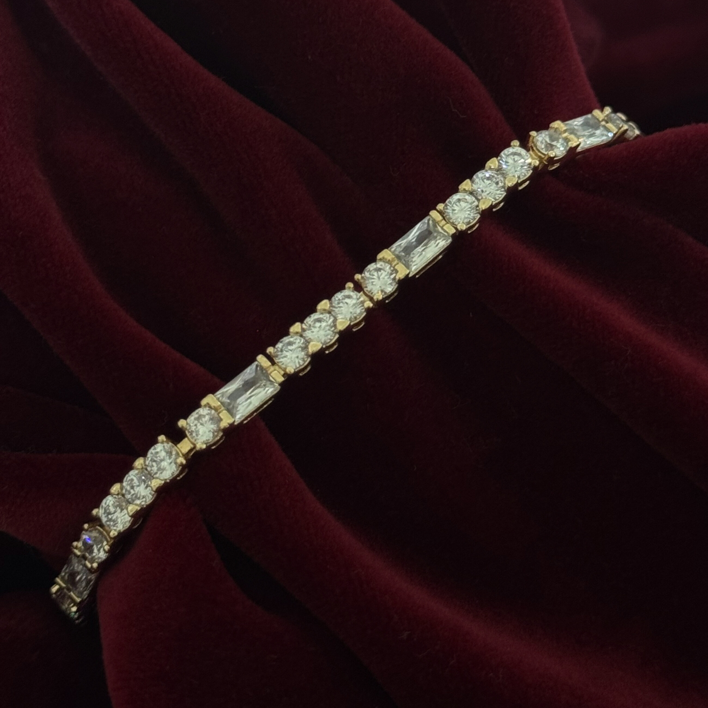 Baguette Tennis Bracelet