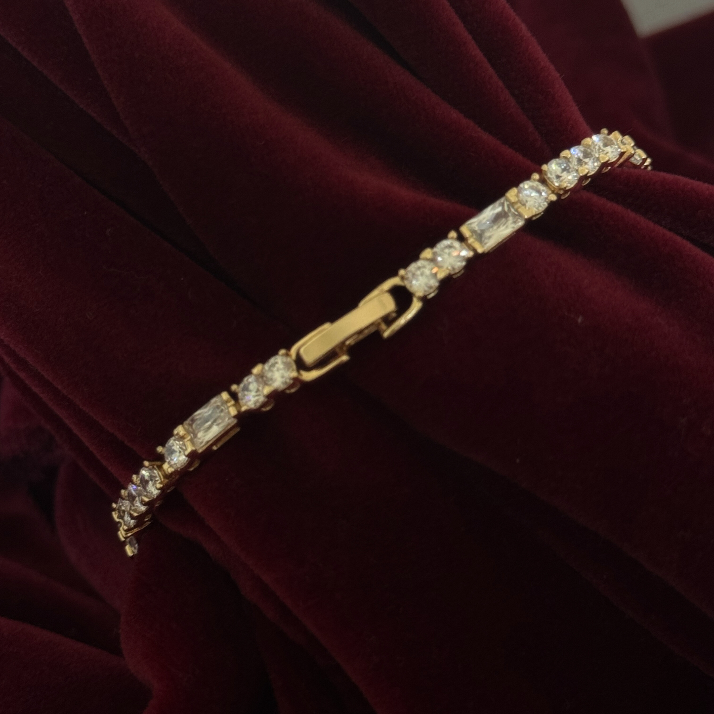 Baguette Tennis Bracelet