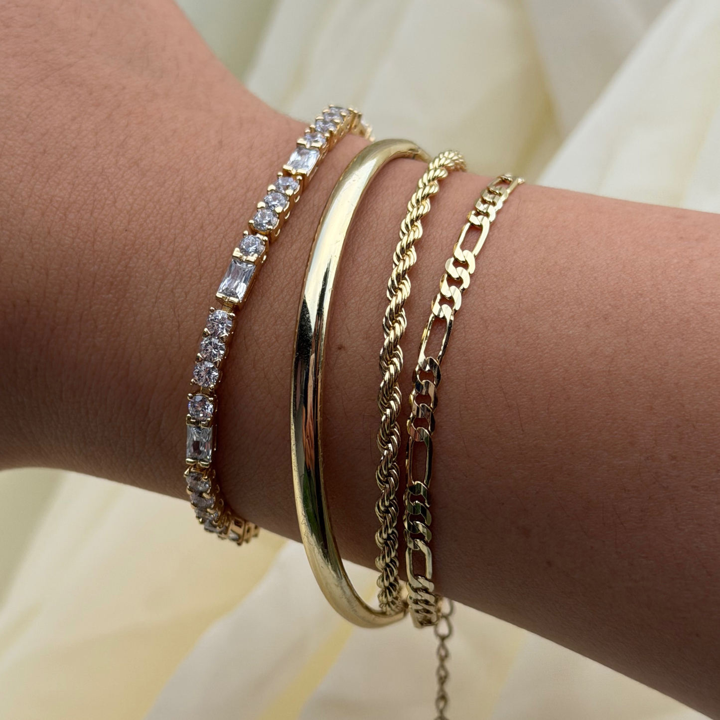 Baguette Tennis Bracelet