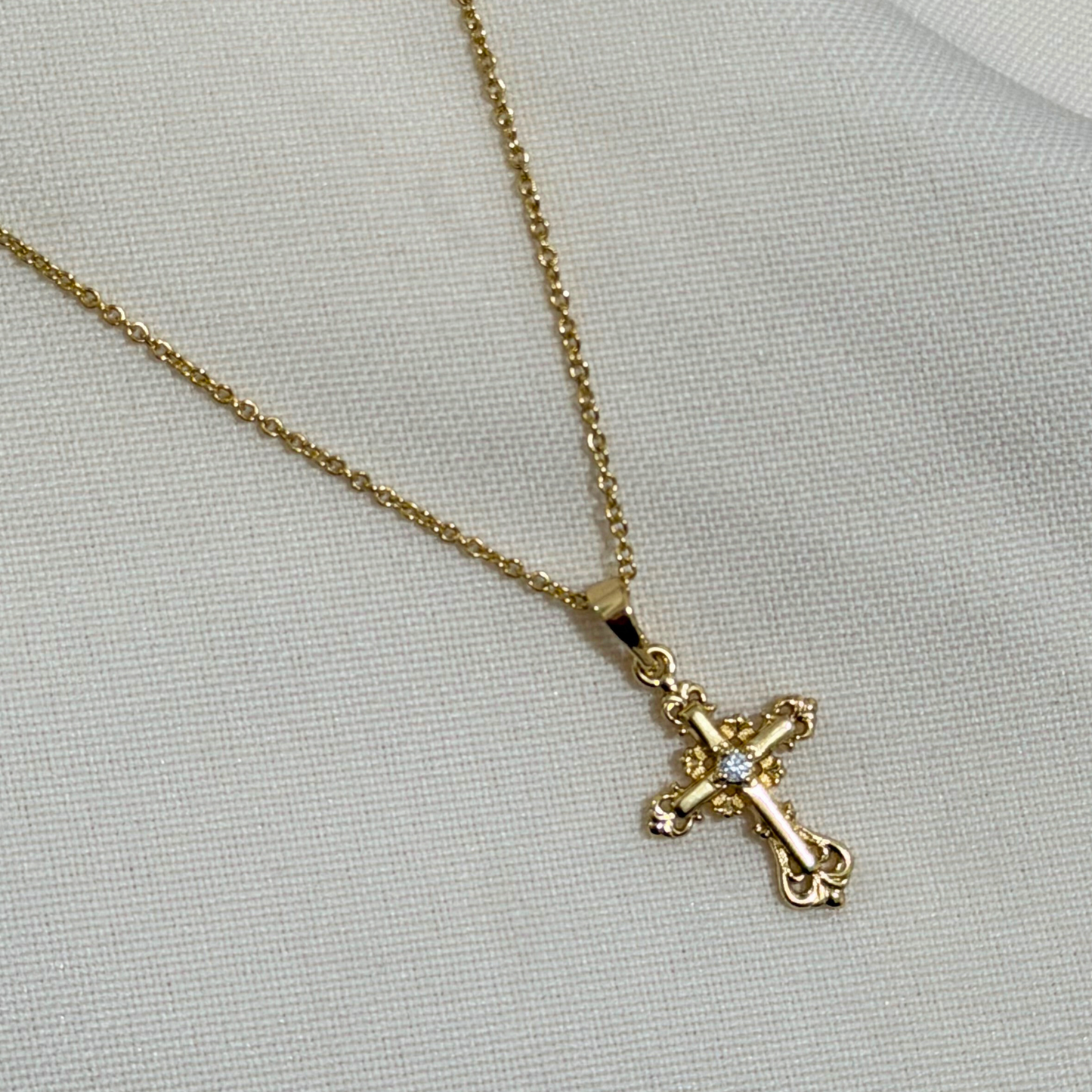 Always Loved Cross Necklace