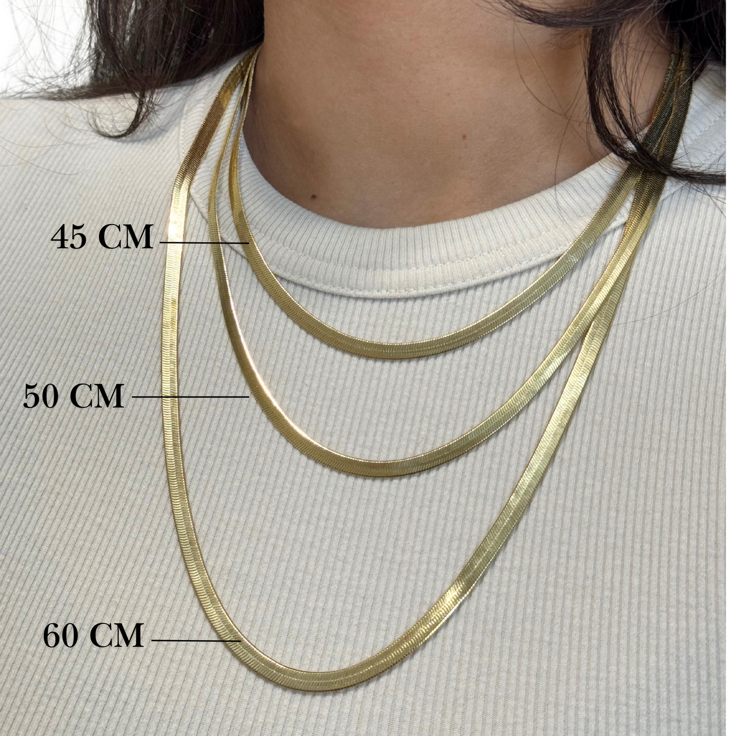 Herringbone Snake Chain