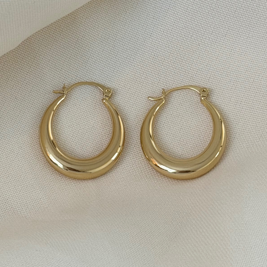 Golden Muse Hoops