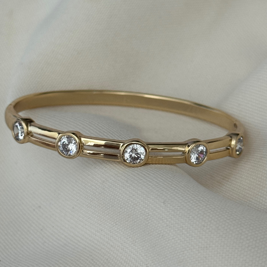 Multi Stone Bangle